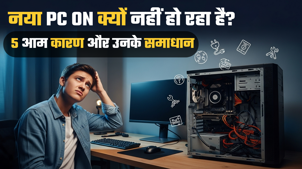 नया PC On क्यों नहीं हो रहा है? 5 आम कारण और उनके समाधान