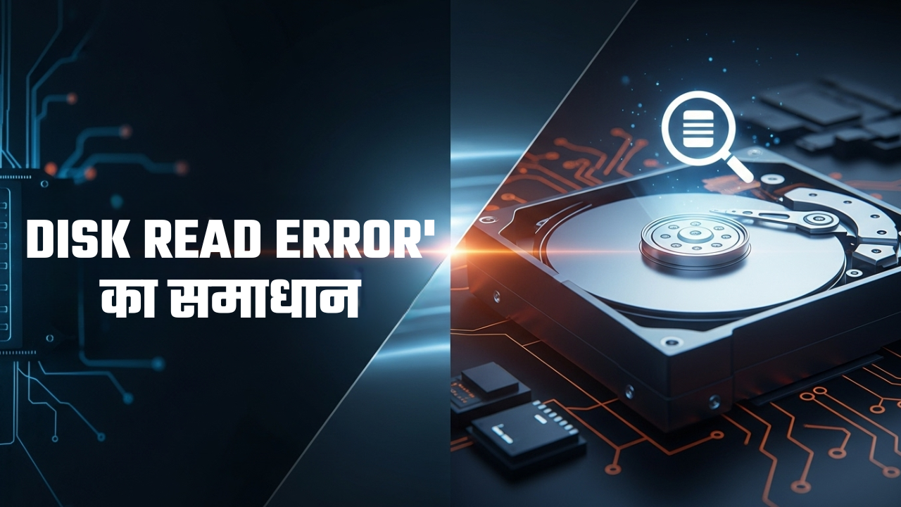 Disk Read Error का समाधान